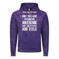 Cloud Purple gift for freaking awesome journalism professor Vintage Hoodie - DesigneFamous