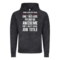 Vintage Black gift for freaking awesome journalism professor Vintage Hoodie - DesigneFamous