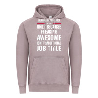 Vintage Zinc gift for freaking awesome journalism professor Vintage Hoodie - DesigneFamous