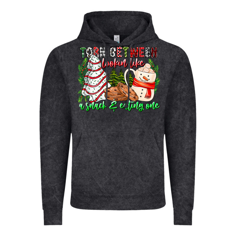 Torn Between Looking Like A Snack Eating One Vintage Hoodie by CowhideDigitalArt | Teevron