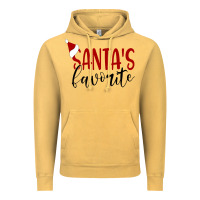 Vintage Mustard Santa's Favorite Ho Vintage Hoodie - DesigneFamous