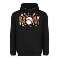 Black baseball mom Heavyweight Hoodie - Jasminsmagicworld