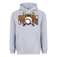 Heather Grey baseball mom Heavyweight Hoodie - Jasminsmagicworld