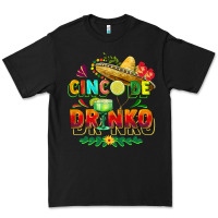 Black Cinco de drinko Premium Tee - FaDigitalArtStudio