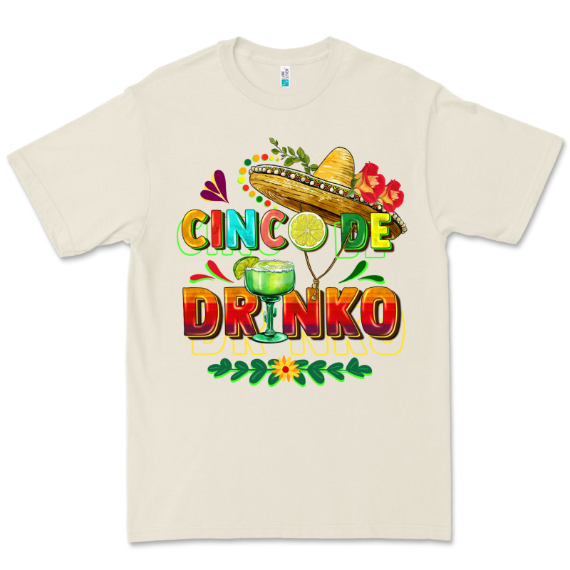 Cinco De Drinko Premium Tee by FaDigitalArtStudio | Teevron
