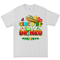 Dove Grey Cinco de drinko Premium Tee - FaDigitalArtStudio