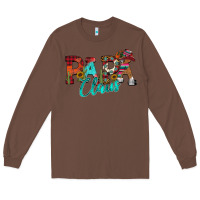Chestnut Papa Claus Long Sleeve Tee - CowhideDigitalArt