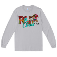 Moon Dust Papa Claus Long Sleeve Tee - CowhideDigitalArt