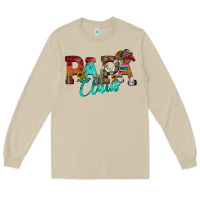 Mushroom Papa Claus Long Sleeve Tee - CowhideDigitalArt