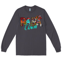 Smoke Papa Claus Long Sleeve Tee - CowhideDigitalArt