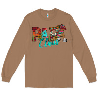 Toasted Coconut Papa Claus Long Sleeve Tee - CowhideDigitalArt