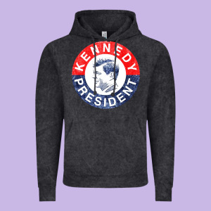 Vintage 1960 Kennedy For President Vintage Hoodie Designed By Designefamous