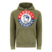 Vintage Olive vintage 1960 kennedy for president Vintage Hoodie - DesigneFamous