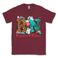 Burgundy registered nurse Classic Tee - OliviaCreatesArt