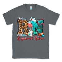 Charcoal Heather registered nurse Classic Tee - OliviaCreatesArt