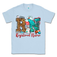 Dusty Blue registered nurse Classic Tee - OliviaCreatesArt