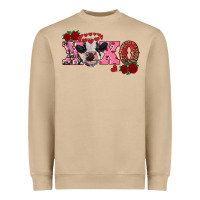 Mushroom xoxo calf Heavyweight Sweatshirt - RanaPortraitStore