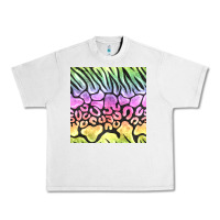 Lunar Rock neon rainbow safari seamless pattern Urban Heavy Tee - BundleAndBundleShop