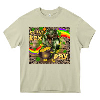Mossy St. Pat Rex Day Heavy Core Tee - CowGirlArtShop