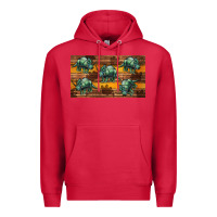 Cardinal dinosaur triceratops sippy cup Premium Hoodie - Artiststas
