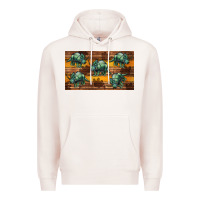 Pale Pink dinosaur triceratops sippy cup Premium Hoodie - Artiststas
