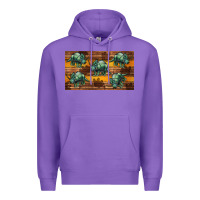 Purple dinosaur triceratops sippy cup Premium Hoodie - Artiststas