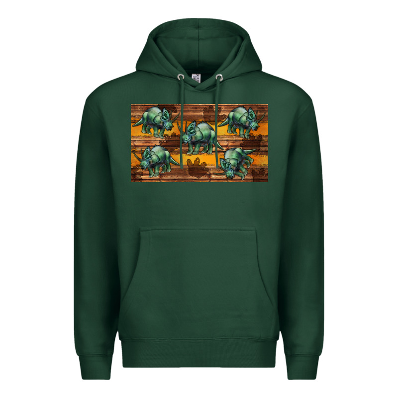 Dinosaur Triceratops Sippy Cup Premium Hoodie by Artiststas | Teevron