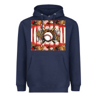 Navy baseball mom Heavyweight Hoodie - Jasminsmagicworld