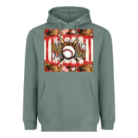 Sage baseball mom Heavyweight Hoodie - Jasminsmagicworld