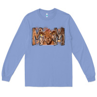 Colony Blue Rodeo Mom Cow Long Sleeve Tee - CowhideDigitalArt