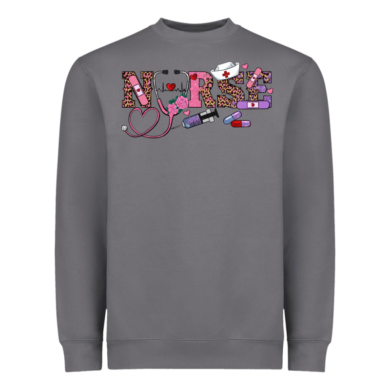 Valentine's Day Nurse Heavyweight Sweatshirt by RanaPortraitStore | Teevron