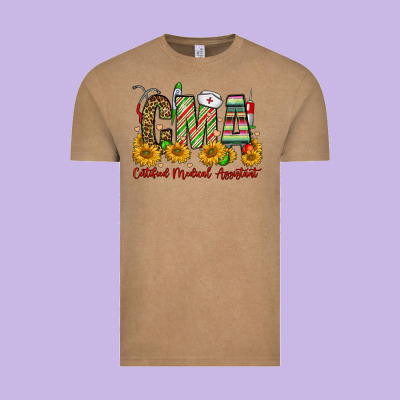 Christmas Cma Certified Medical Assistant Vintage Tee Designed By Fadigitalartstudio