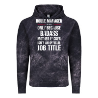 Cloud Black gift for badass house manager Vintage Hoodie - DesigneFamous