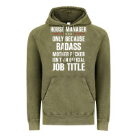Vintage Olive gift for badass house manager Vintage Hoodie - DesigneFamous