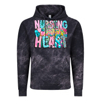 Cloud Black Nursing is a work of heart Vintage Hoodie - CowhideDigitalArt