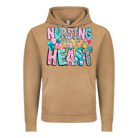 Nursing Is A Work Of Heart Vintage Hoodie | Teevron
