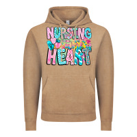Vintage Coffee Nursing is a work of heart Vintage Hoodie - CowhideDigitalArt