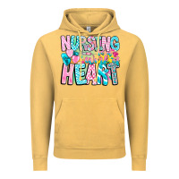 Vintage Mustard Nursing is a work of heart Vintage Hoodie - CowhideDigitalArt