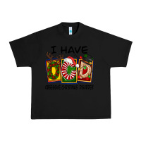 Black I Have Obsessive Christmas Disorder Urban Heavy Tee - FaDigitalArtStudio