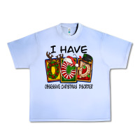 Grape Ice I Have Obsessive Christmas Disorder Urban Heavy Tee - FaDigitalArtStudio