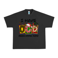 Pigment Black I Have Obsessive Christmas Disorder Urban Heavy Tee - FaDigitalArtStudio