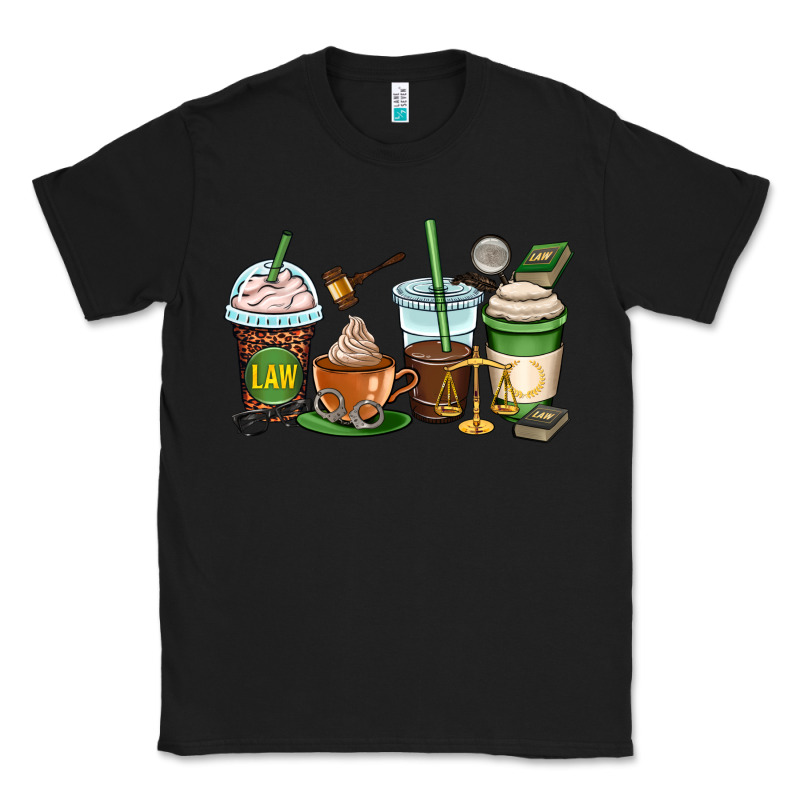 Lawyer Coffee Cups Classic Tee by OliviaCreatesArt | Teevron