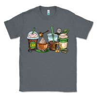 Charcoal Heather lawyer coffee cups Classic Tee - OliviaCreatesArt