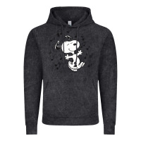Vintage Black dancing dog Vintage Hoodie - DesigneFamous