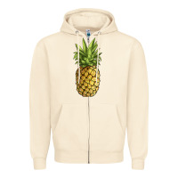 Sandshell pineapple Zipper Hoodie - JahusDesignShop