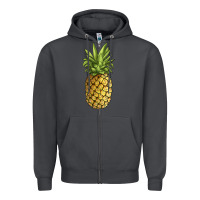 Smoke pineapple Zipper Hoodie - JahusDesignShop