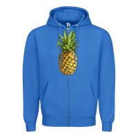 True Royal pineapple Zipper Hoodie - JahusDesignShop