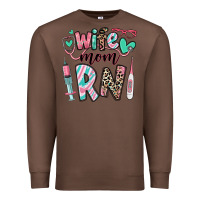 Chestnut wife mom rn registered nurse Premium Sweatshirt - RanaPortraitStore