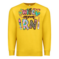 Lemon wife mom rn registered nurse Premium Sweatshirt - RanaPortraitStore