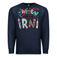 Navy wife mom rn registered nurse Premium Sweatshirt - RanaPortraitStore